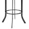 Armen Living Pharaoh Swivel 30" Mineral Finish and Black Faux Leather Bar Stool 721535743346 - alternate 8